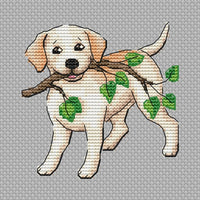 Labrador Retriever - PDF Cross Stitch Pattern