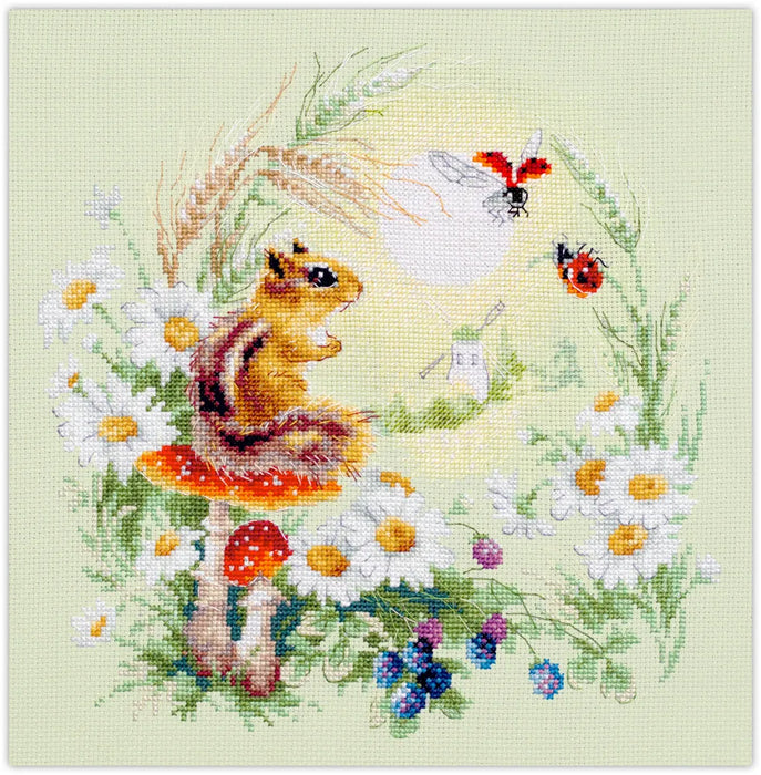 Meadow Stories. Chipmunk 510-353 Counted Cross-Stitch Kit