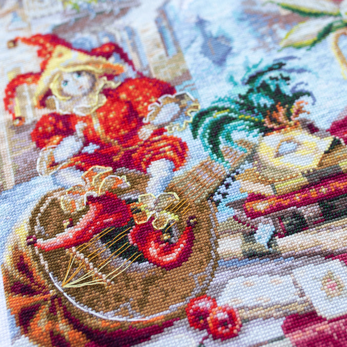 Carnevale di Venezia 528-555 Counted Cross-Stitch Kit