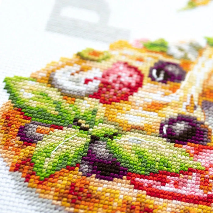 Pizza 528-557 Counted Cross-Stitch Kit