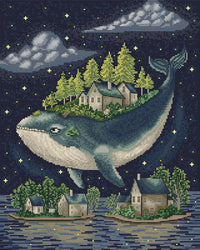 Whale - PDF Cross Stitch Pattern