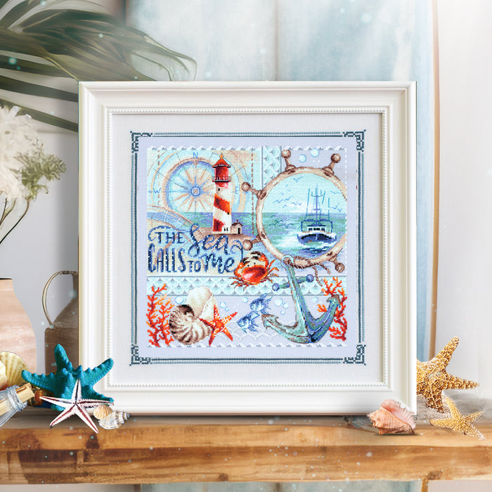 The Sea Calls to Me… 540-702 Counted Cross-Stitch Kit