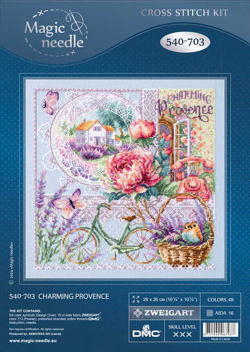 Charming Provence 540-703 Counted Cross-Stitch Kit