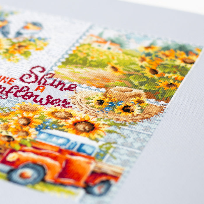 Shine like a Sunflouer! 540-704 Counted Cross-Stitch Kit