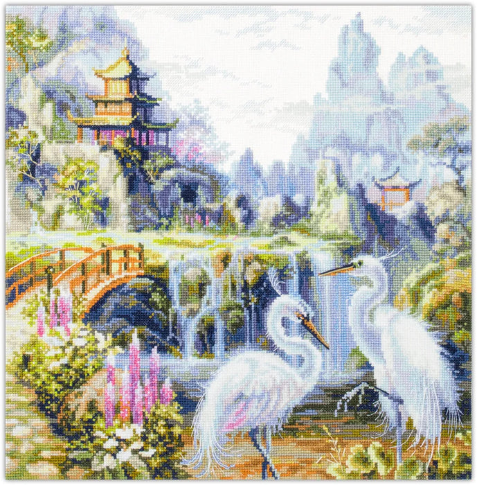 Happy Morning 550-756 Counted Cross-Stitch Kit