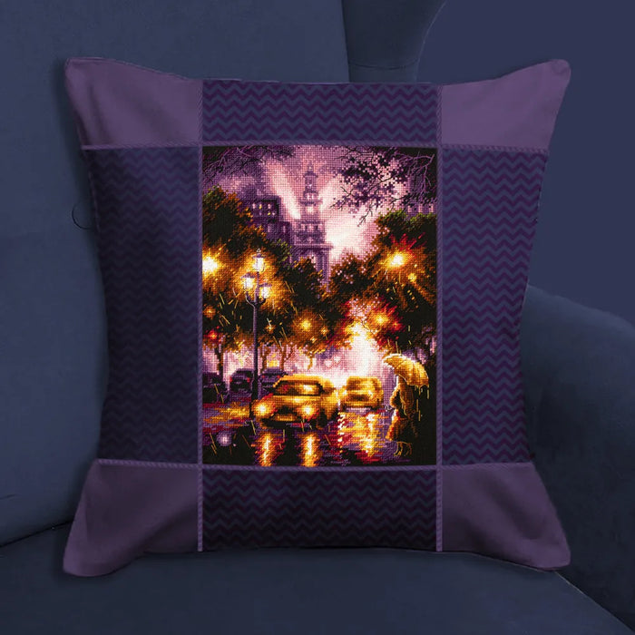 Rainy Night 550-762 Counted Cross-Stitch Kit