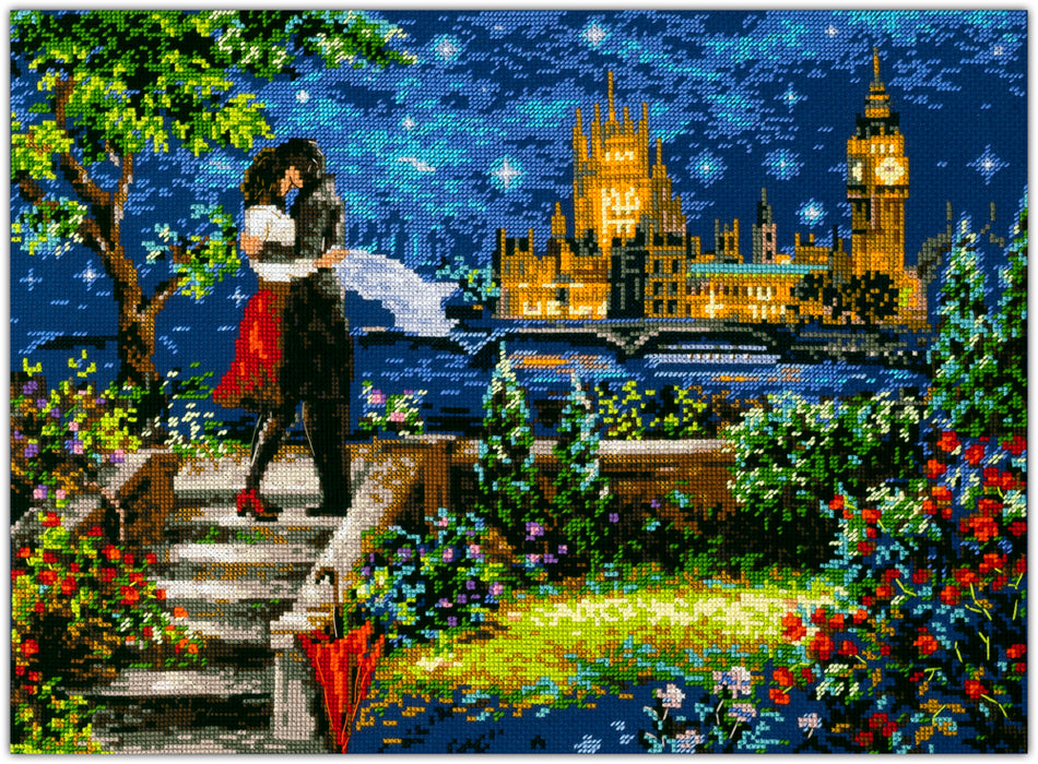 Date in London 550-767 Counted Cross-Stitch Kit