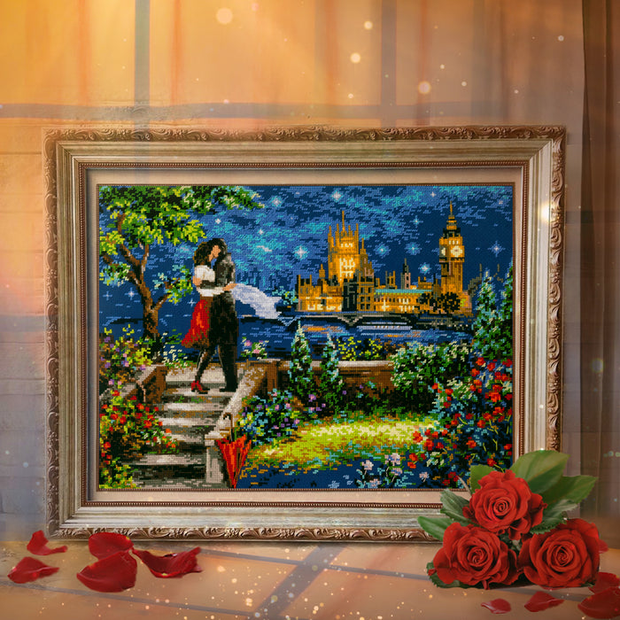 Date in London 550-767 Counted Cross-Stitch Kit