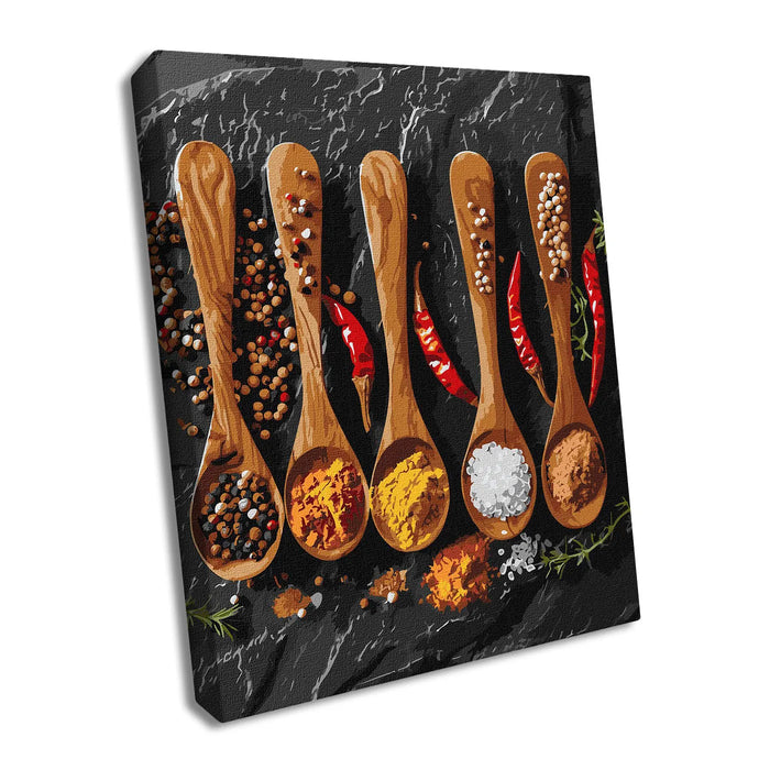 Painting by Numbers kit A variety of spices KHO5690