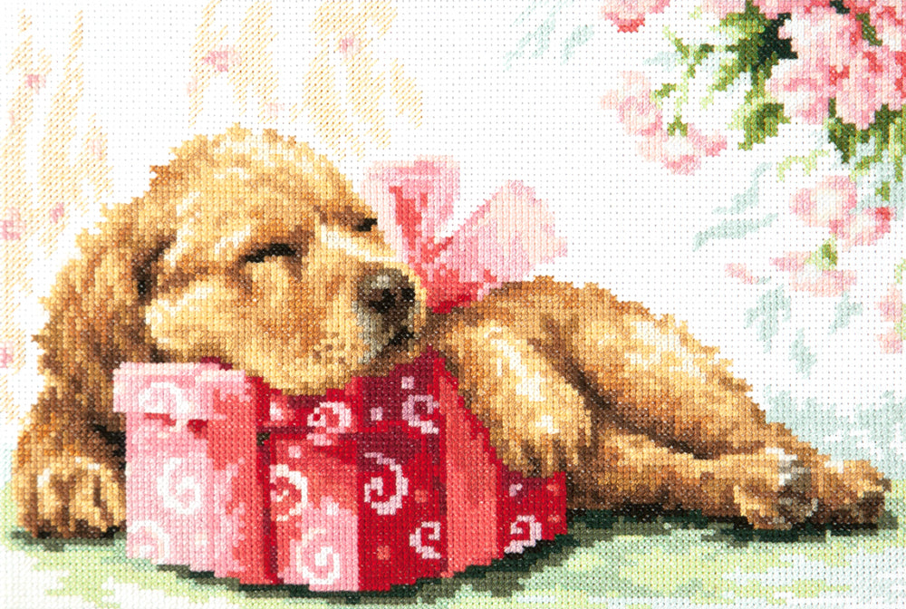 Guarding your Gift 59-25 Counted Cross-Stitch Kit