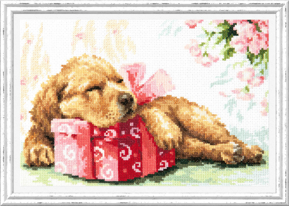 Guarding your Gift 59-25 Counted Cross-Stitch Kit