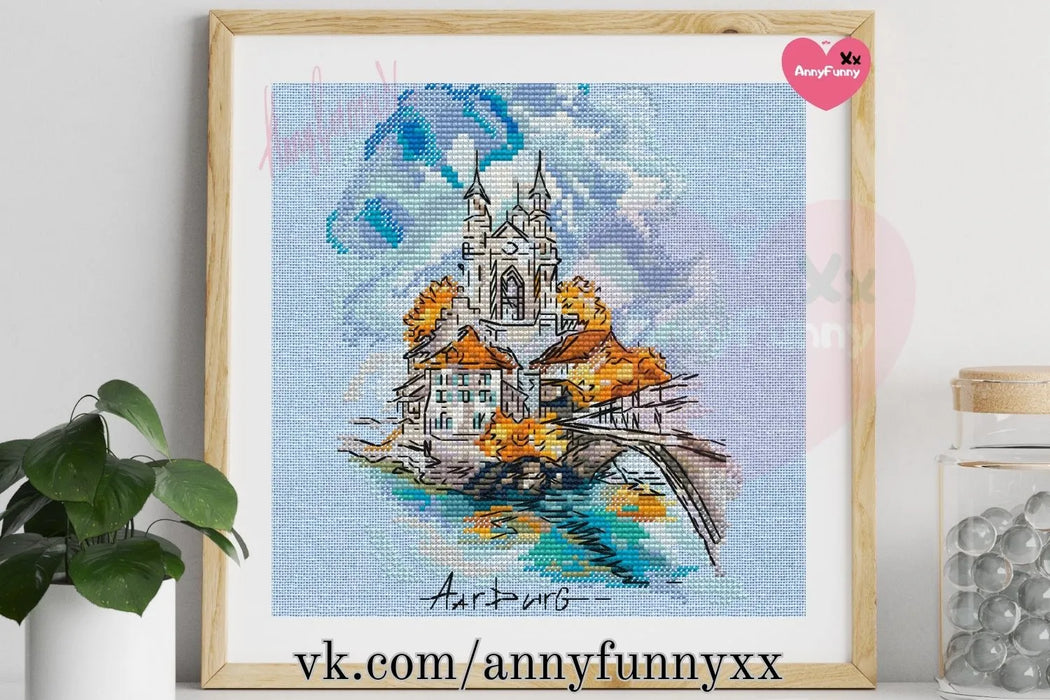 Switzerland. Aurburg - PDF Cross Stitch Pattern