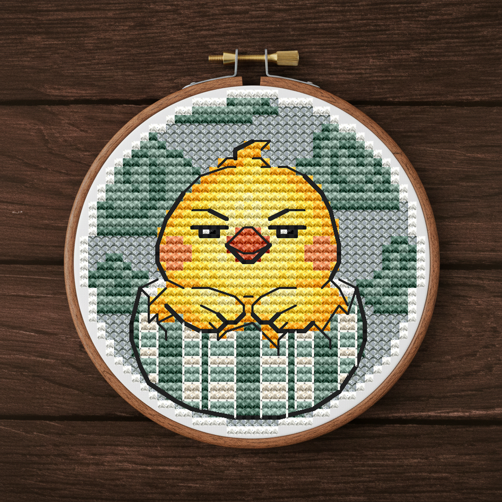 Dissatisfied - PDF Cross Stitch Pattern – Wizardi