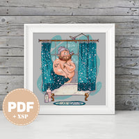 Oops - PDF Cross Stitch Pattern