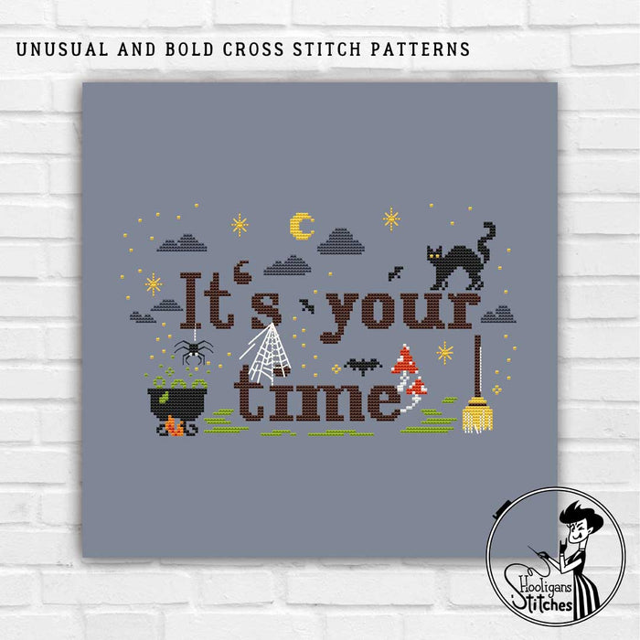 it`s your time - PDF Cross Stitch Pattern