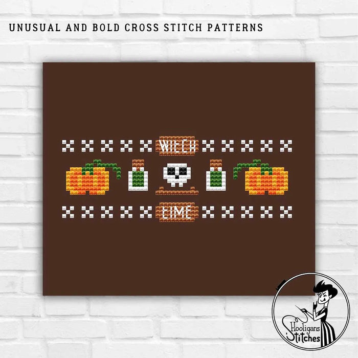 Witch time - PDF Cross Stitch Pattern