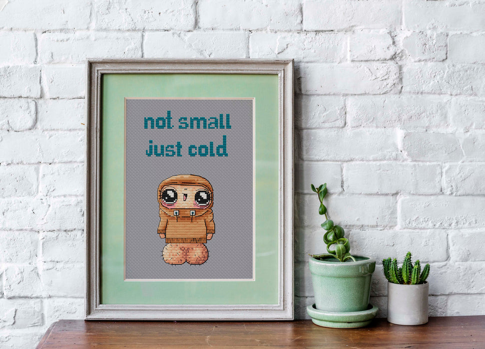 Not small - PDF Cross Stitch Pattern