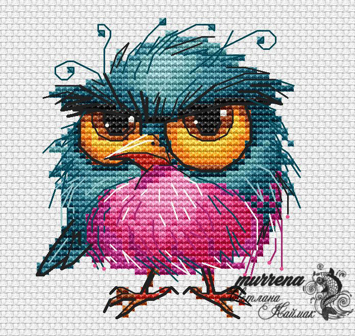 Ball of Anger - PDF Cross Stitch Pattern