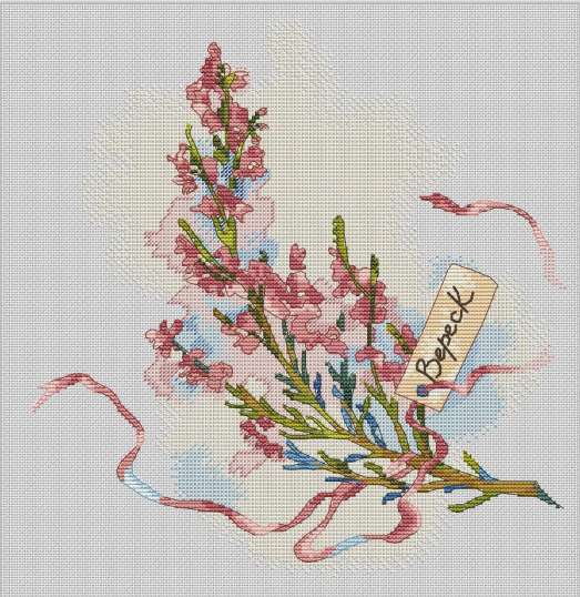 Heather - PDF Cross Stitch Pattern