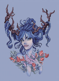 The Water Nymph - PDF Cross Stitch Pattern