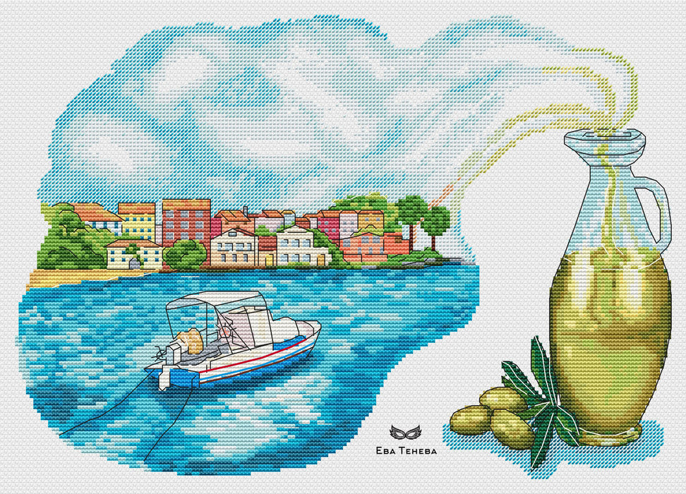 Taste of the South - PDF Cross Stitch Pattern