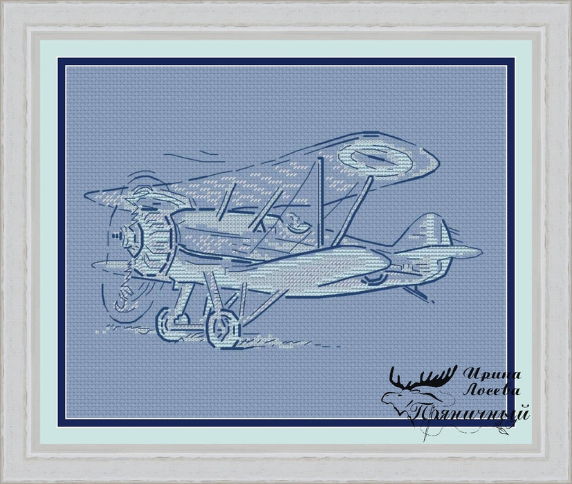 Heading to the Sky - PDF Cross Stitch Pattern