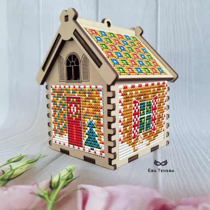 Gingerbread House - PDF Cross Stitch Pattern