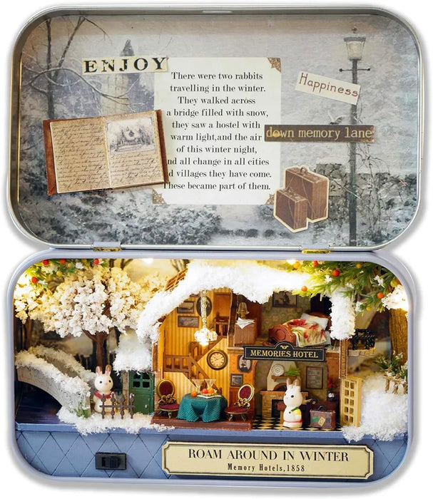 Miniature Wizardi Roombox Kit - Roam Aaround in winter