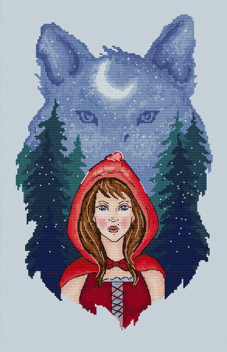 Little Red Riding Hood - PDF Cross Stitch Pattern