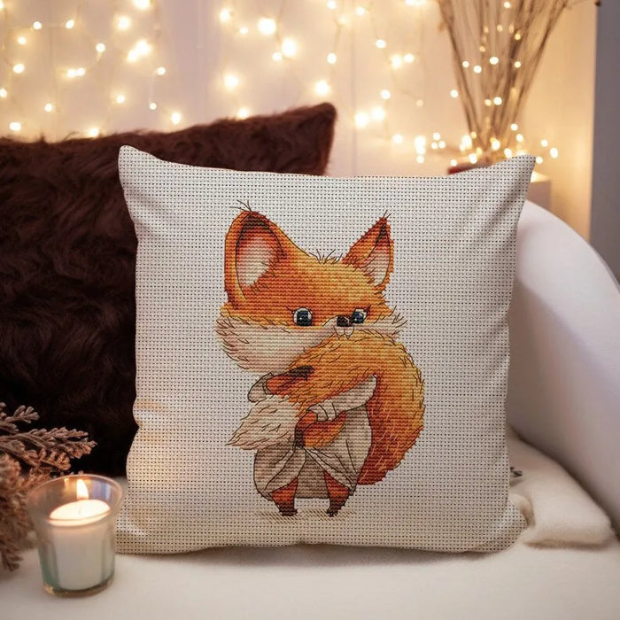 Bath Time Fox - PDF Cross Stitch Pattern