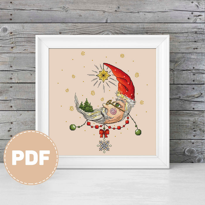 Christmas Star - PDF Cross Stitch Pattern