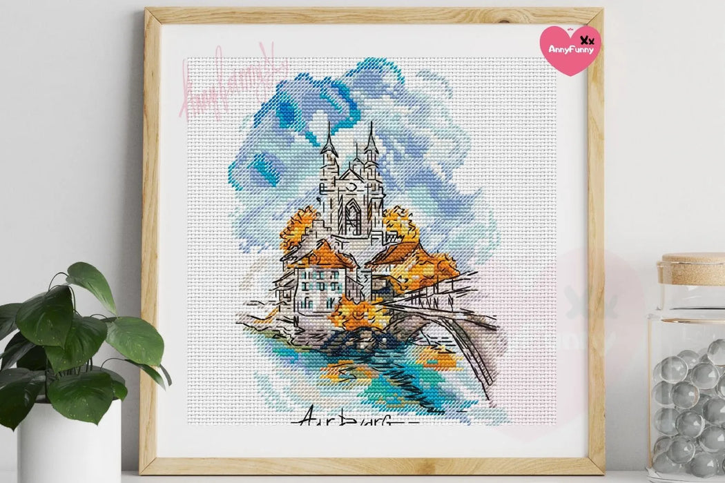 Switzerland. Aurburg - PDF Cross Stitch Pattern