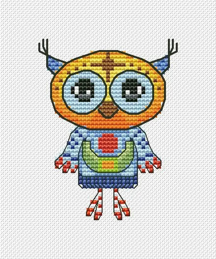 Strange Birds - PDF Cross Stitch Pattern