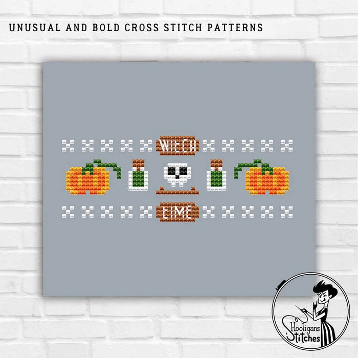 Witch time - PDF Cross Stitch Pattern