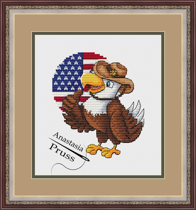 American eagle - PDF Cross Stitch Pattern