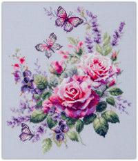 Happy Garden 70-13 Counted Cross-Stitch Kit