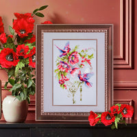 Keys to be Happy 70-20 Counted Cross-Stitch Kit