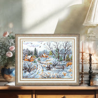 Frosty Day 70-33 Counted Cross-Stitch Kit