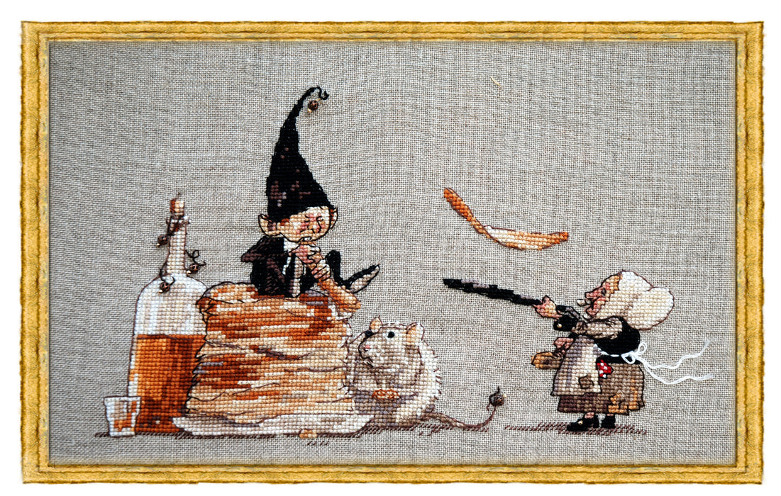 Pancakes 71-M007 K Counted Cross Stitch Kit