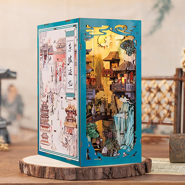 Book Nook Wizardi Miniature - Su Dongpo's Life Roombox Kit