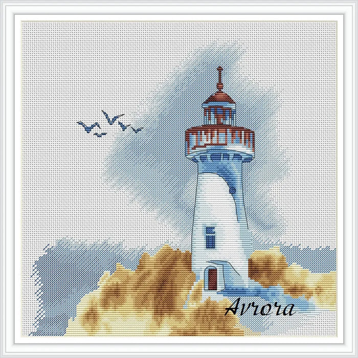 Lighthouse - PDF Cross Stitch Pattern