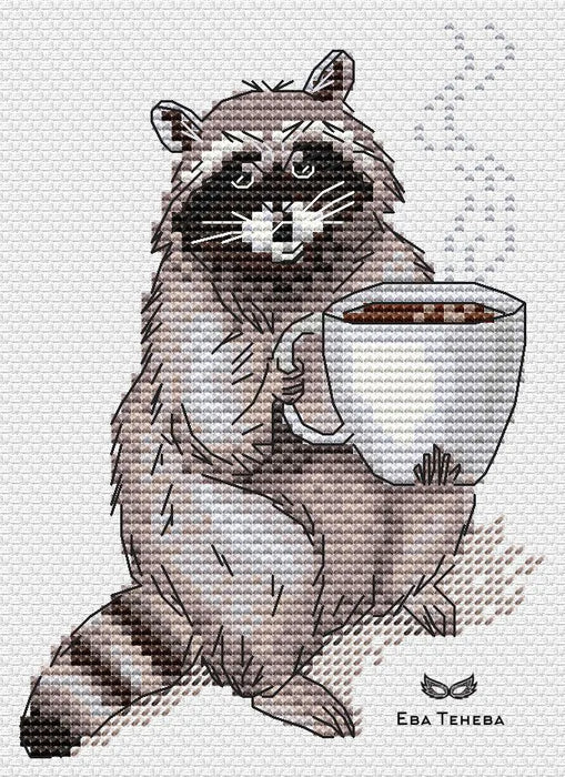 Coffee lover - Free PDF Cross Stitch Pattern