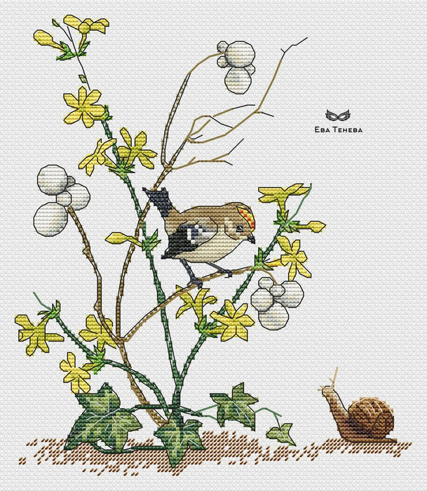 Meeting - PDF Cross Stitch Pattern