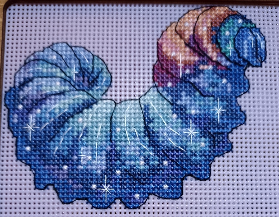 Cosmo the caterpillar - PDF Cross Stitch Pattern