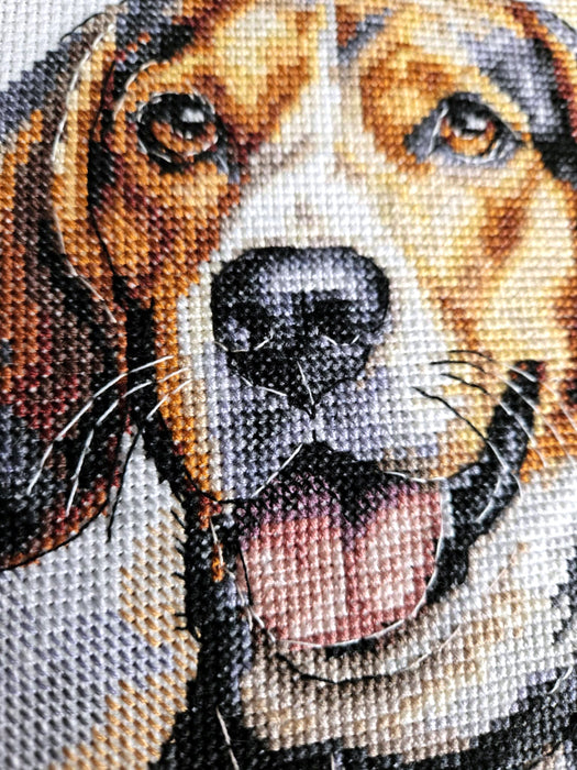 Beagle Comb - PDF Cross Stitch Pattern