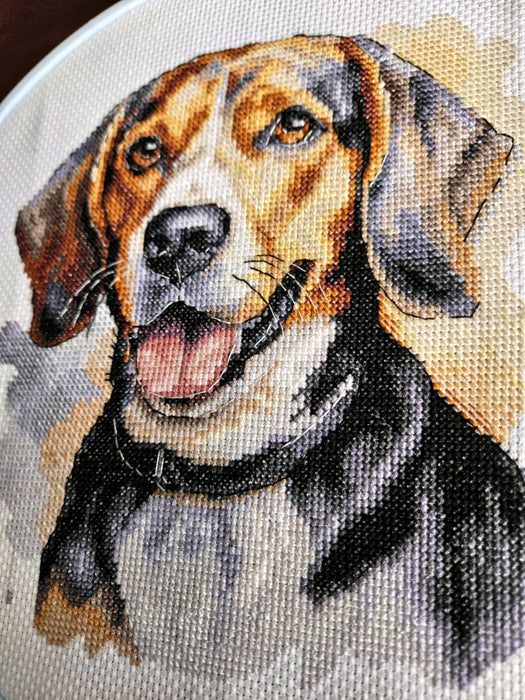 Beagle Comb - PDF Cross Stitch Pattern