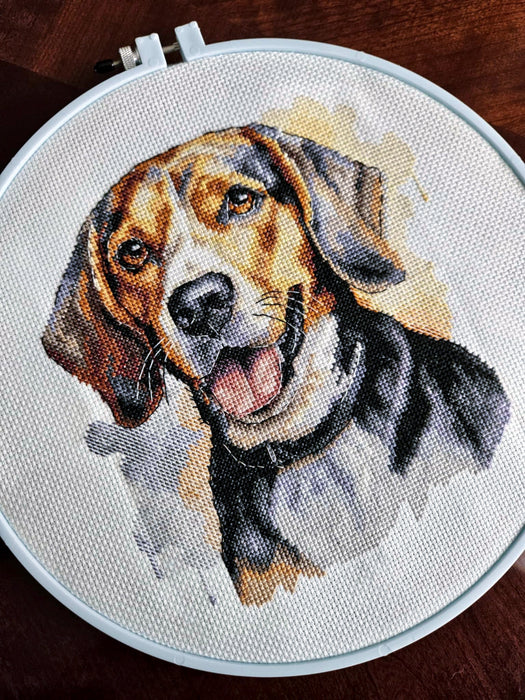 Beagle Comb - PDF Cross Stitch Pattern