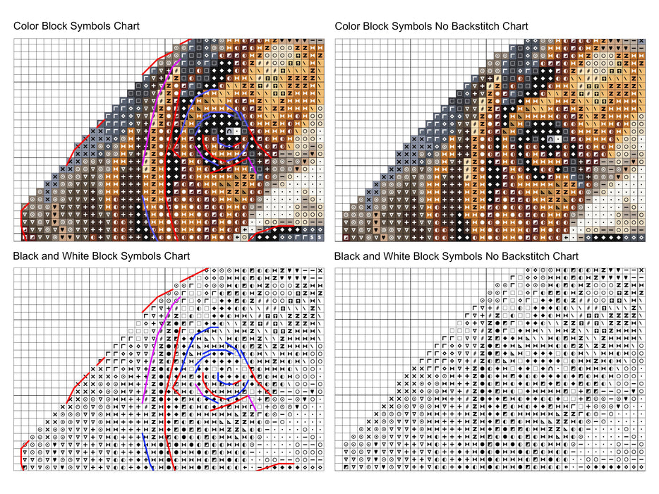 Beagle Comb - PDF Cross Stitch Pattern