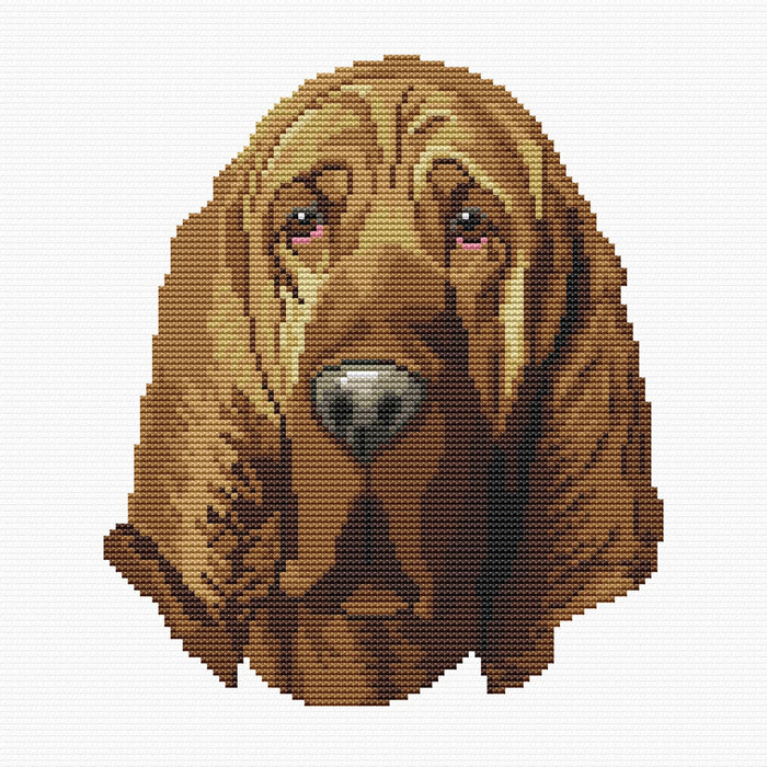 Bloodhound - PDF Cross Stitch Pattern