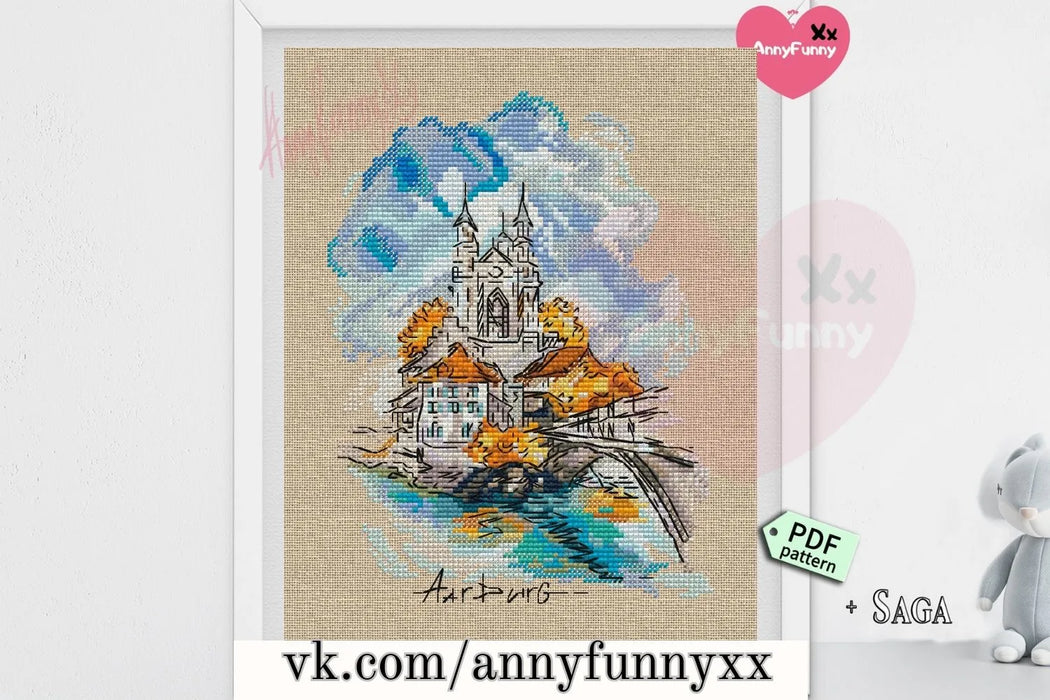 Switzerland. Aurburg - PDF Cross Stitch Pattern